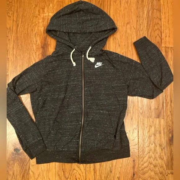 Nike bundle Nike Yellow V-Neck Women's Top and Nike black zip up hoodie- size S - Picture 10 of 11
